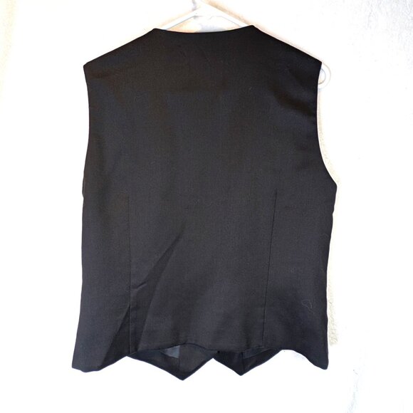 Joseph Abboud Women’s Vintage button close lined vest Size 12 - Picture 2 of 5